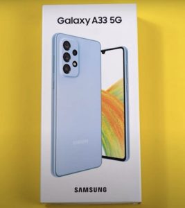 Nový Samsung A33 5G blue - 6GB, 128 GB