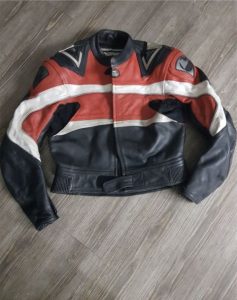 Motorcycle, Lookwell Bike leather motorcycle jacket, size M