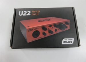 Zánovní zvuková karta ESI U22 XT