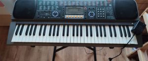 Casio CTK 601 electronic keyboard including stand