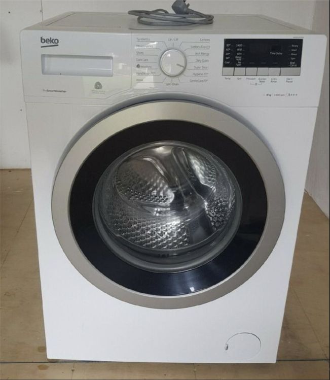 Large modern washing machine BEKO 8KG, A+++