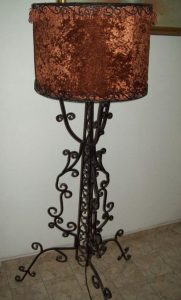 Nice blacksmith's floor lamp