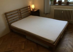 IKEA wooden bed 140x200 cm