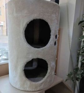 Cat tower.