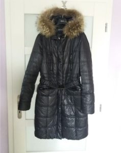 Nice winter jacket with a raccoon brand Brax (D40)