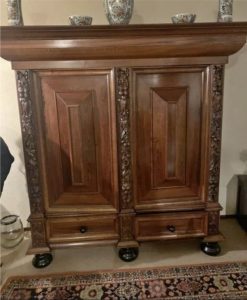 wardrobe antique rustic Dutch furniture