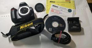 Nikon D40 with accessories