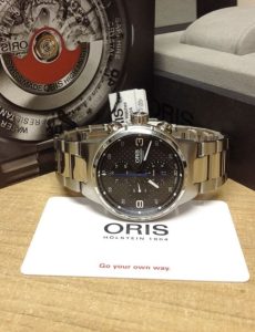 Oris, F1 Williams Chrono Edition, original watch.