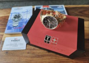 TISSOT CHRONO XL GOLD - P.C.12990pcs, IN WARRANTY