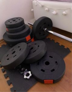 Disc and axle set