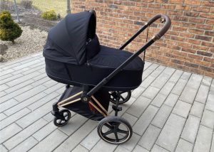 Stroller Cybex Priam 2021 Rose gold Deep black