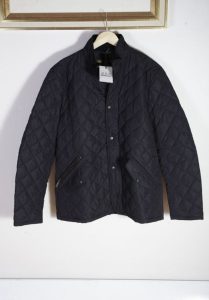 New Barbour Chelsea Sportsquilt Jacket black, L