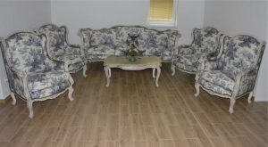 Castle salon - sofa set 4+1+1+1+1 + table