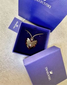 Swarovski necklace - Crystal heart