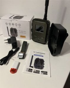 Camera trap 4G / LTE monitoring online via App