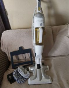 Rowenta 1700W steam stick vacuum cleaner and 2-in-1 mop