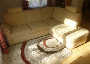 Corner folding sofa set