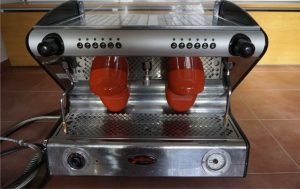 Used SanRemo two-lever coffee maker
