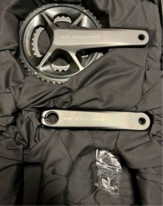 I am selling cranks with Ultegra shifters, 12 sp., 50-34z