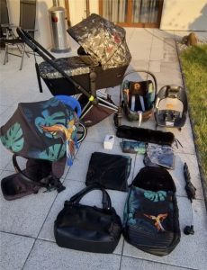 Cybex Priam luxury stroller + lots of accessories