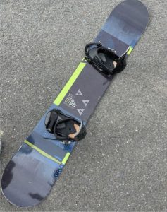 Snowboard graviti