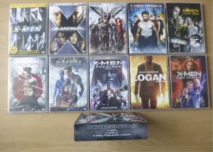 kompletni X-MEN 1-10 na dvd, CZ dabing