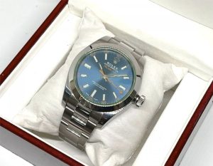 Rolex Milgauss with blue dial