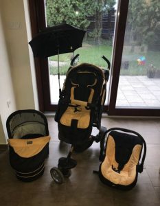 ABC Design 3 Tech 3-part stroller for sale (Discounted)