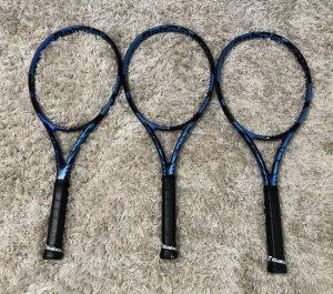 3 Babolat Pure Drive Tour 2021 3 grip tennis rackets for sale