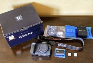 Canon EOS R6 frame with warranty