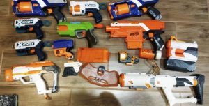 Nerf guns for sale. Can be combined or separately