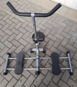 Two-in-one fitness machine