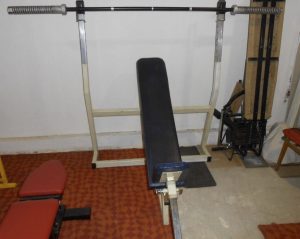 Adjustable gym incline bench!