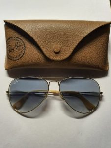 Ray-Ban Pilot Sunglasses RB3025 (58) Gold Unisex Sunglasses