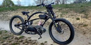 Neuzer Chopper cruiser e bike.