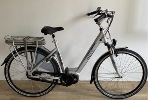 Új 5km-es Stella Középmotoros elektromos kerékpár ebike pedelec,kiváló