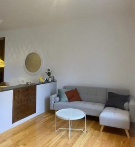 Light gray Solma Scandinavian sofa - new!