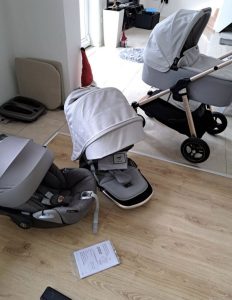 Mamas and papas flip xt3 + cybex Z i size carrier