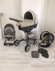 Stokke Xplory beige 3in1 stroller set