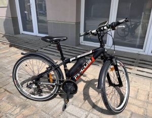 E-bike with 24 individual batteries