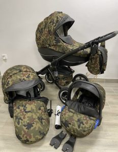 Cool 3:1 stroller set with terrain pattern