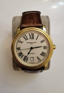 Frederique Constant Geneve Automatic gold-plated watch in mint condition