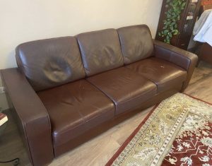 Leather sofa for sale - 3 seater