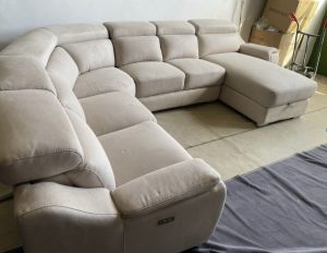 Below the Natuzzi price, immediately! Motorized relax sofa
