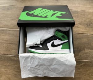 Unopened/New Jordan 1 Retro High OG Lucky Green For Sale