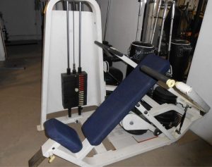 Chest, shoulder and back muscle strengthening fitness machine with 80 kg. weight!