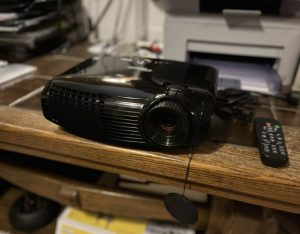 Optoma ex540 XGA DLP projektor, HDMi, még 3600 órányi lámpával