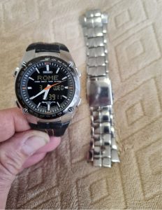 Seiko Sportura wristwatch (Not Tissot, Casio, Citizen)
