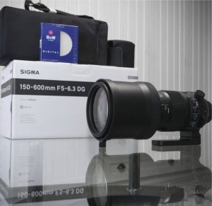 Sigma 150-600mm Sport lens (Nikon), box + UV filter+ Brand new!