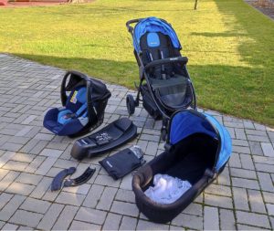 Recaro Citylife 3in1 stroller with isofix base